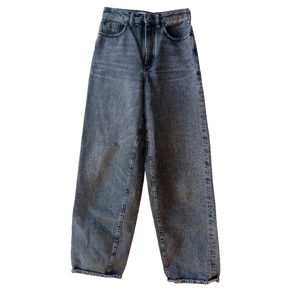 Off-White Main Label Black Denim Paperclip Jeans "Seasonal" Authentic